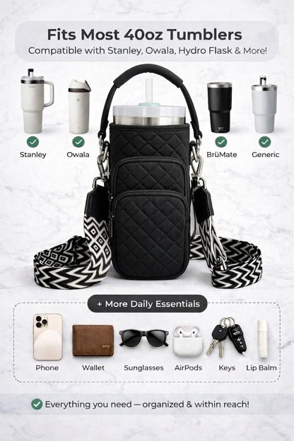 Sac de transport pour bouteille d'eau DrinkDuo 40oz