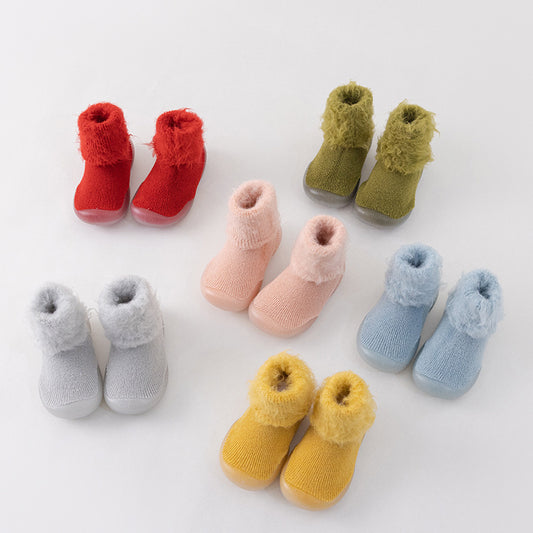 Autumn And Winter Baby Sock Shoes